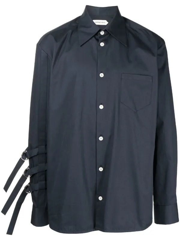 Namacheko buckle-sleeve Detail Shirt - Farfetch