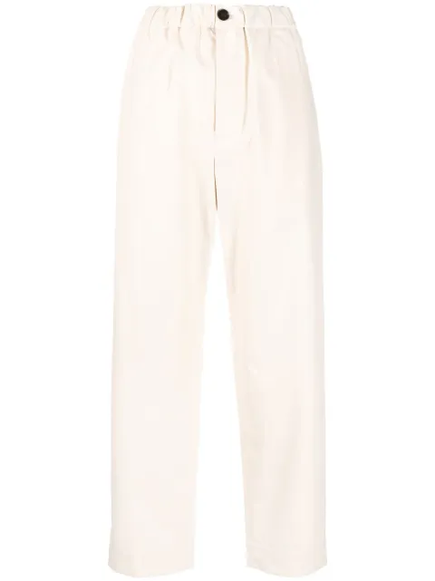 Jil Sander - cropped straight-leg trousers