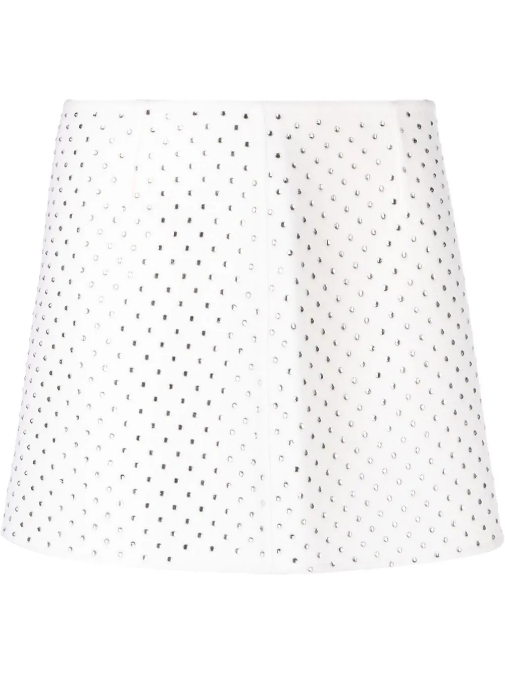

P.A.R.O.S.H. falda corta con cintura alta - Blanco