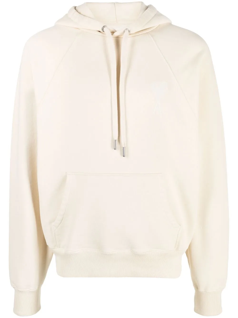 

AMI Paris hoodie con bordado Ami de Coeur - Neutro