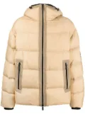 DSQUARED2 logo-patch padded jacket - Neutrals