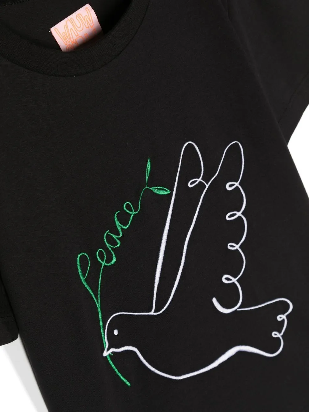 Wauw Capow By Bangbang Graphic-print Short-sleeved T-shirt In Black