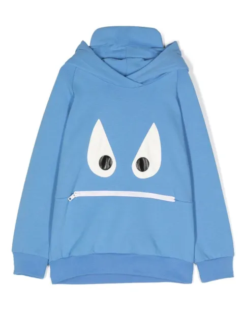 WAUW CAPOW by BANGBANG hoodie Blue Dean à appliqué graphique