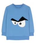 WAUW CAPOW by BANGBANG Cool Cooper graphic-appliqué sweatshirt - Blue
