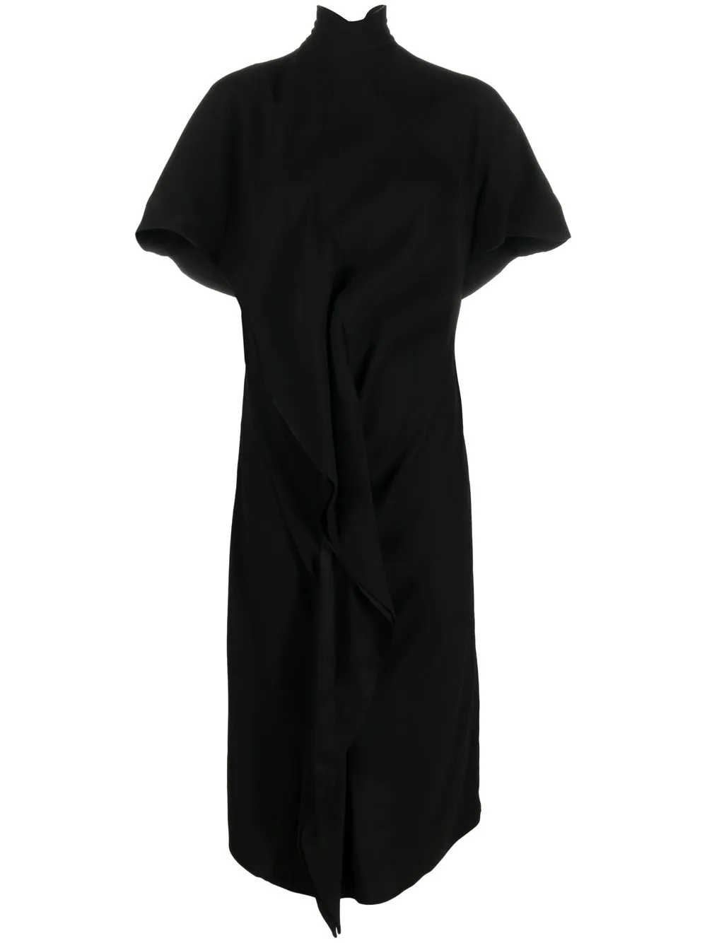 

colville vestido con volantes - Negro