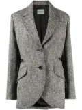 Durazzi Milano single-breasted blazer - Grey