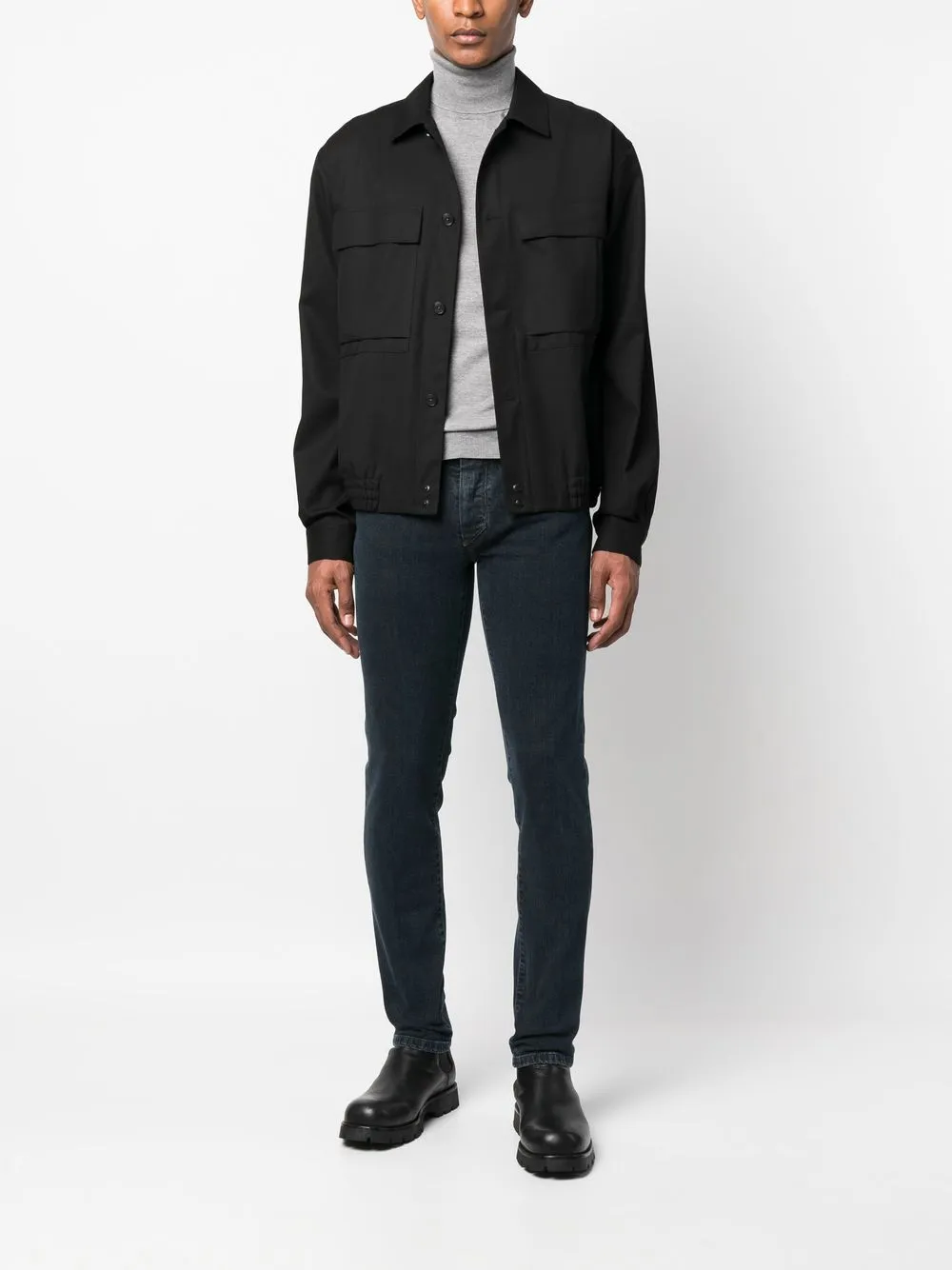 Barba Slim-fit jeans - Blauw