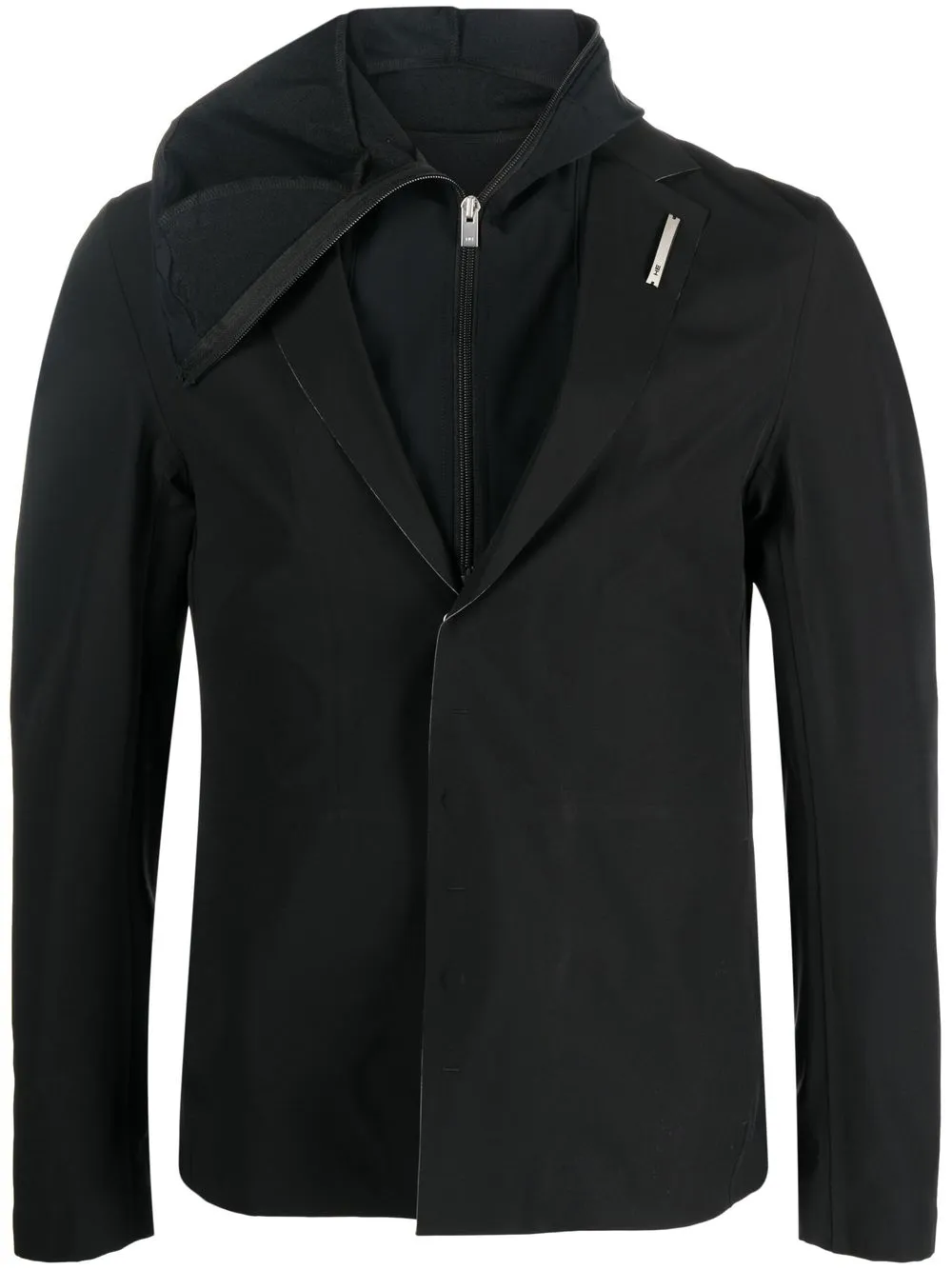 

HELIOT EMIL blazer con cuello alzado - Negro