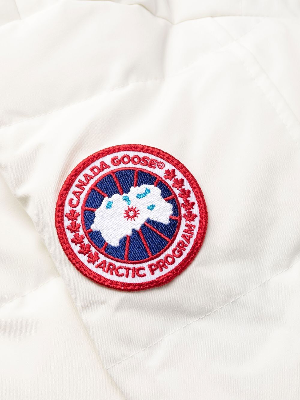 Canada Goose Logo-patch Padded Coat - Farfetch