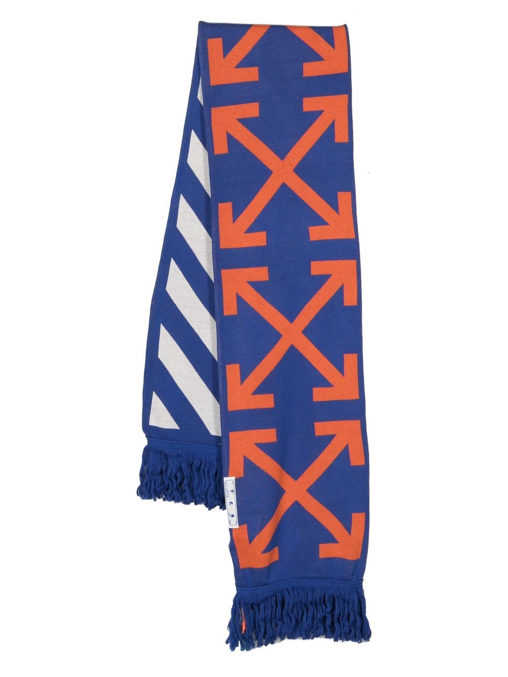 Off-White Sjaal met logo - Blauw