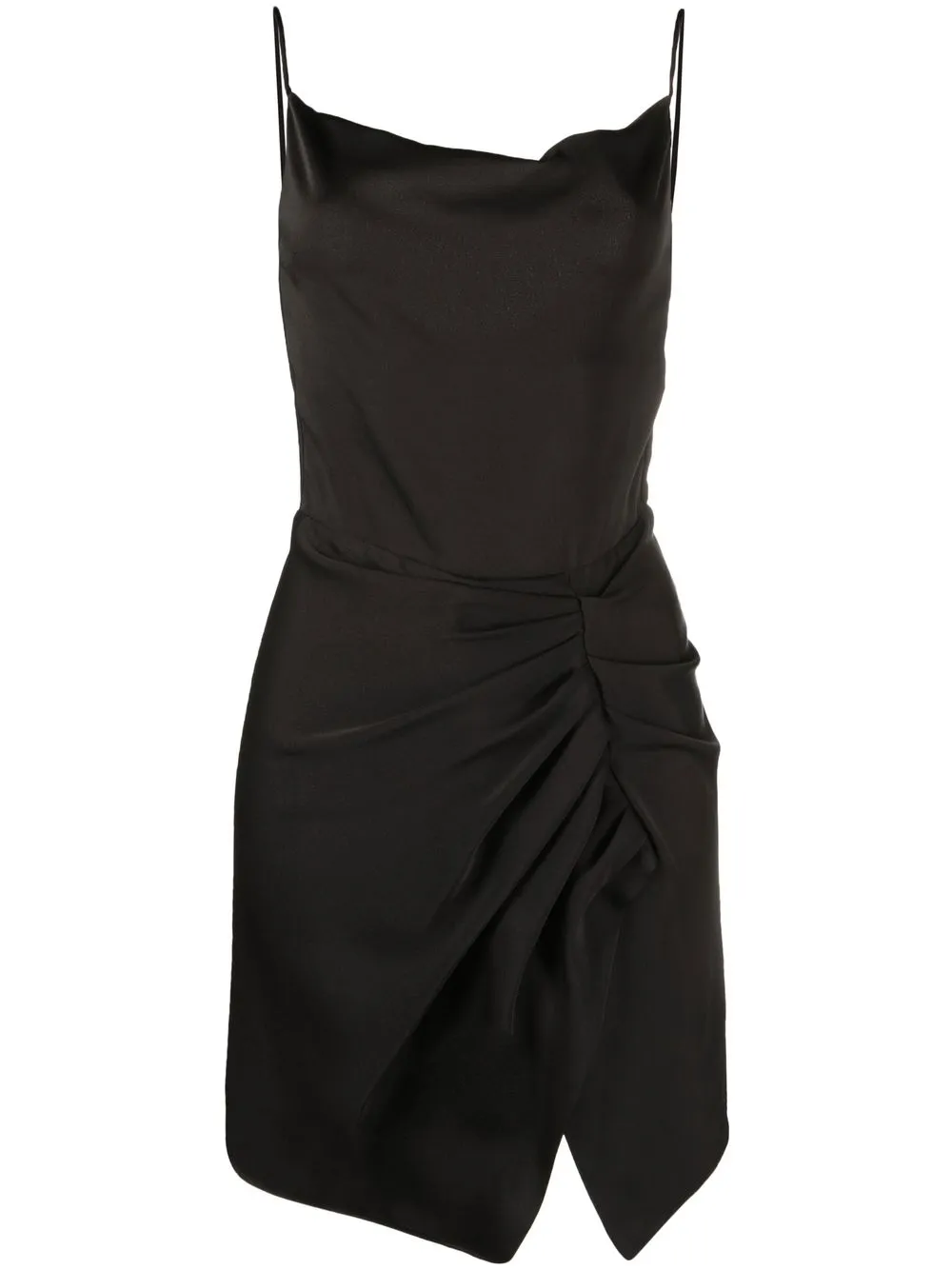

IRO Lipa draped mini dress - Black