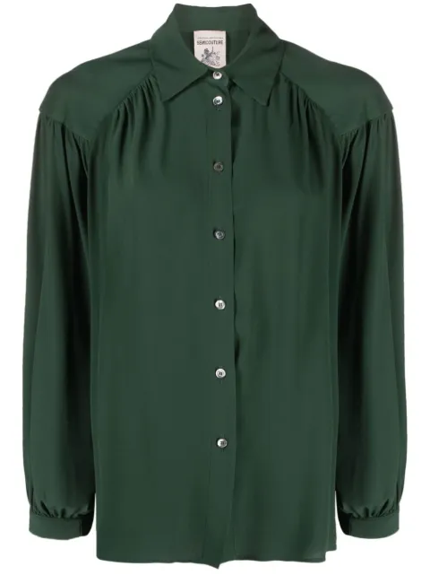 Semicouture button-down blouse