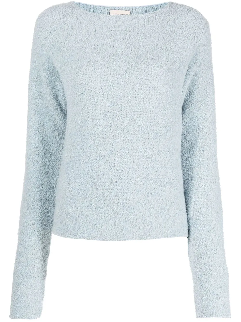 

Semicouture knitted crew-neck jumper - Blue