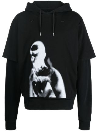 HELIOT EMIL graphic-print Pullover Hoodie - Farfetch