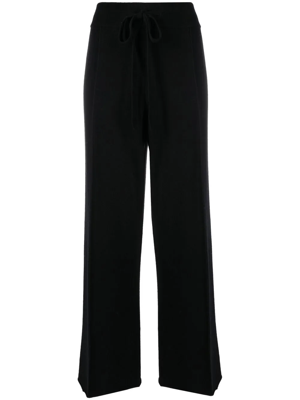 

Allude pantalones tejidos anchos - Negro