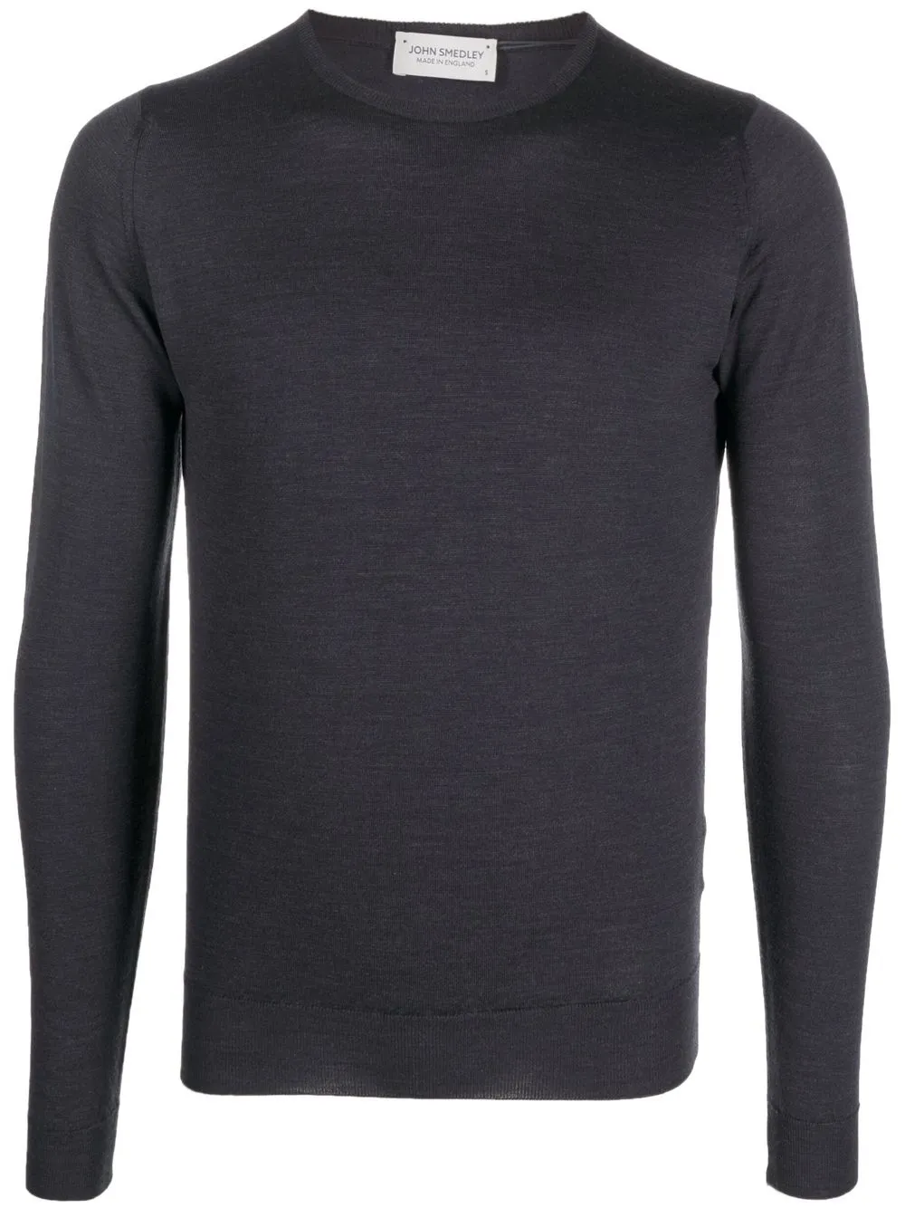 

John Smedley Lundy crew neck jumper - Gris