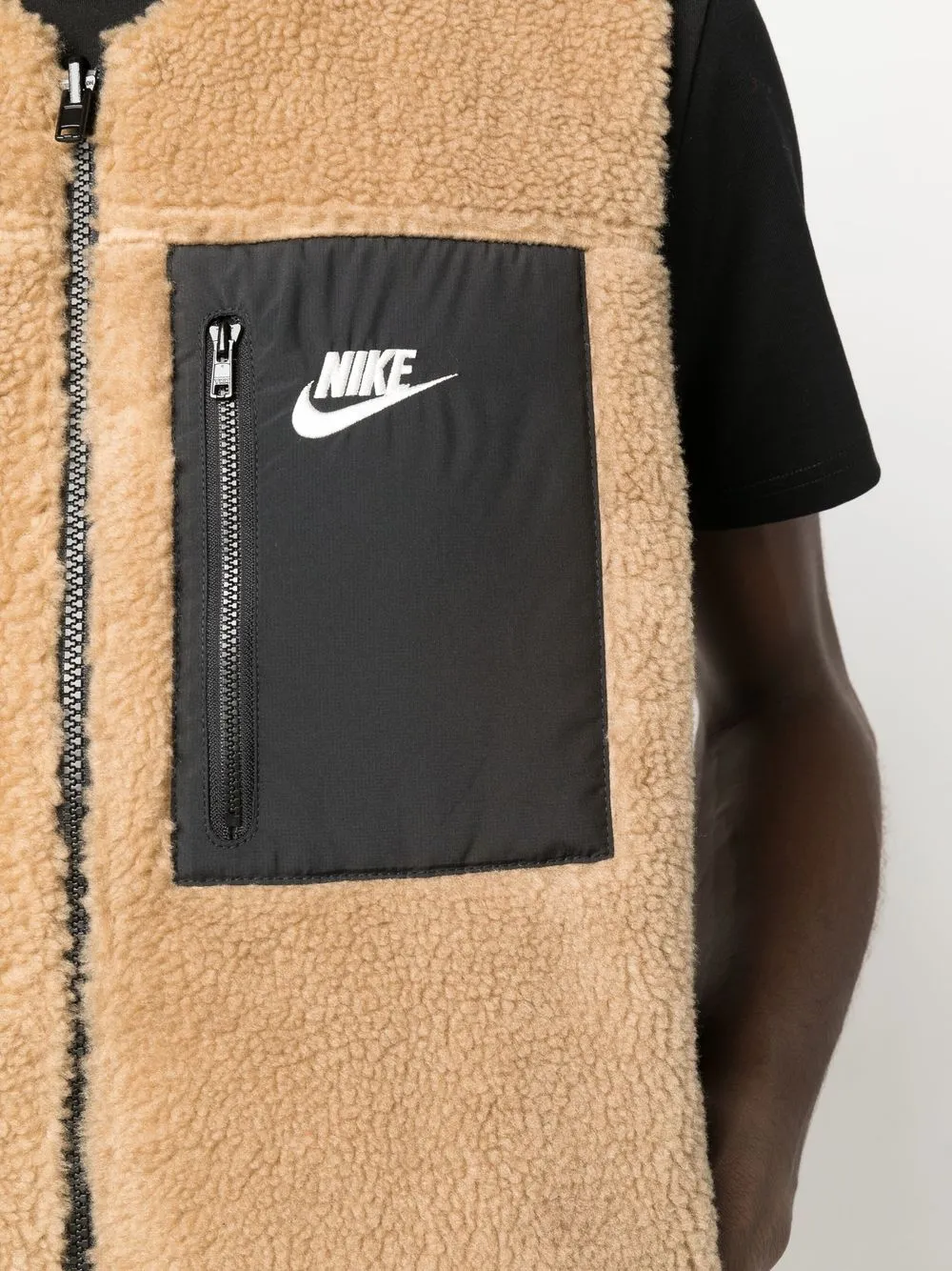Nike Reversible Sherpa Vest Farfetch