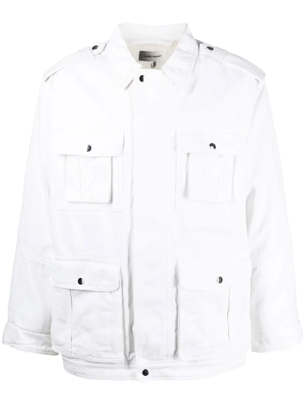 

Isabel Marant denim pocket jacket - White