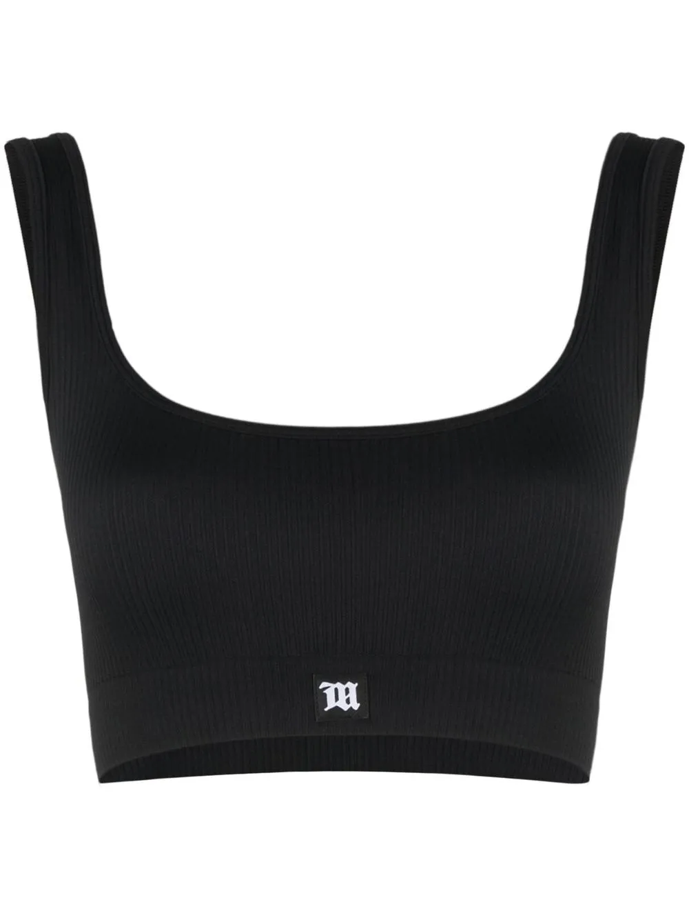 

MISBHV ribbed bralette-style top - Black