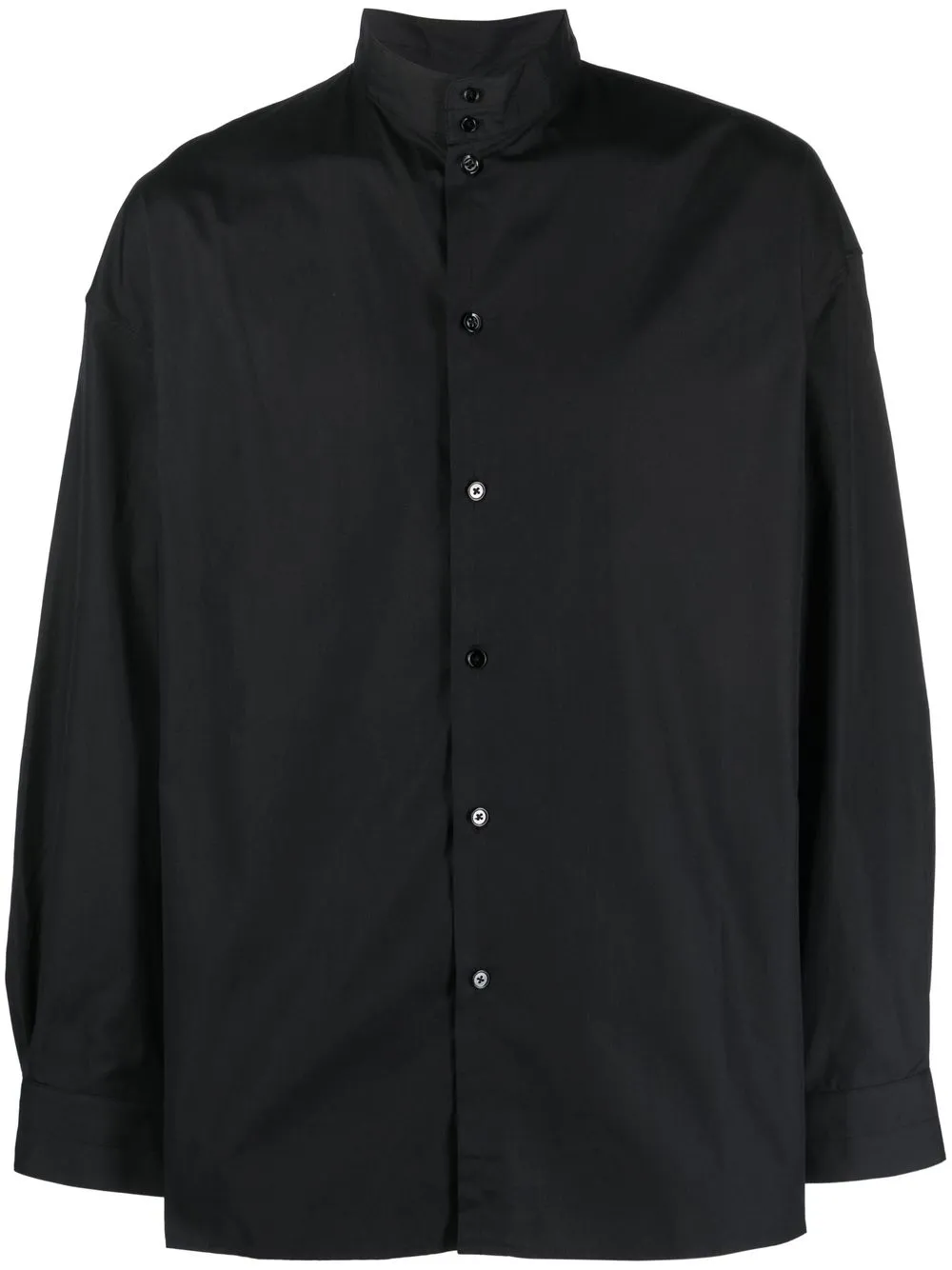 

Lemaire camisa ajustada con botones - Negro