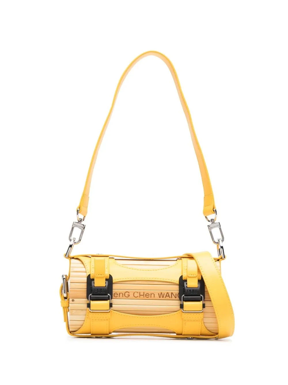 

Feng Chen Wang bolsa crossbody de bambú - Amarillo