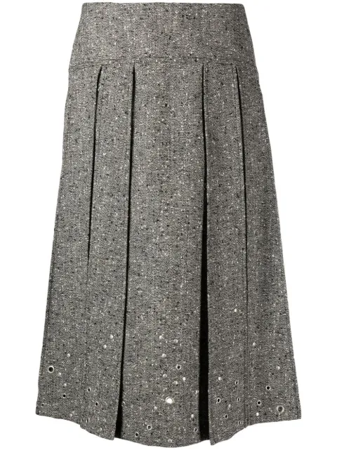 Durazzi Milano  pleated mid-length skirt