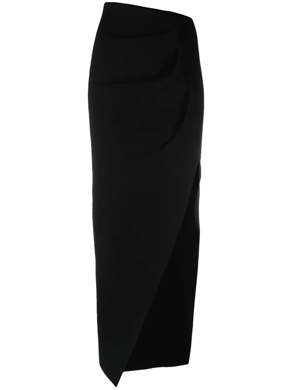 

Rick Owens asymmetric-design pencil skirt - Black