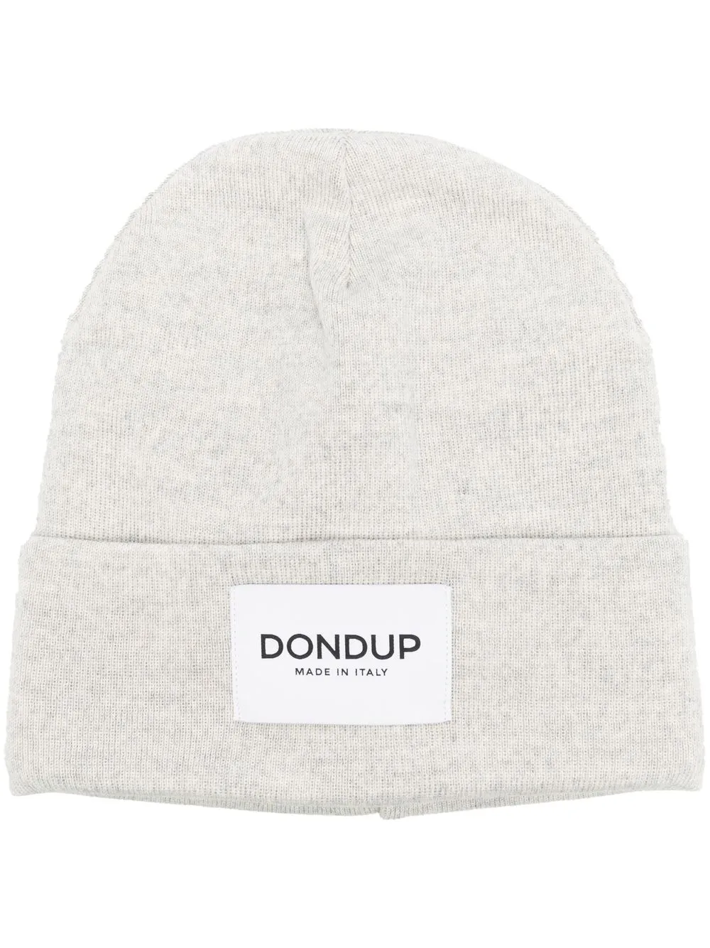 

DONDUP gorro con parche del logo - Gris