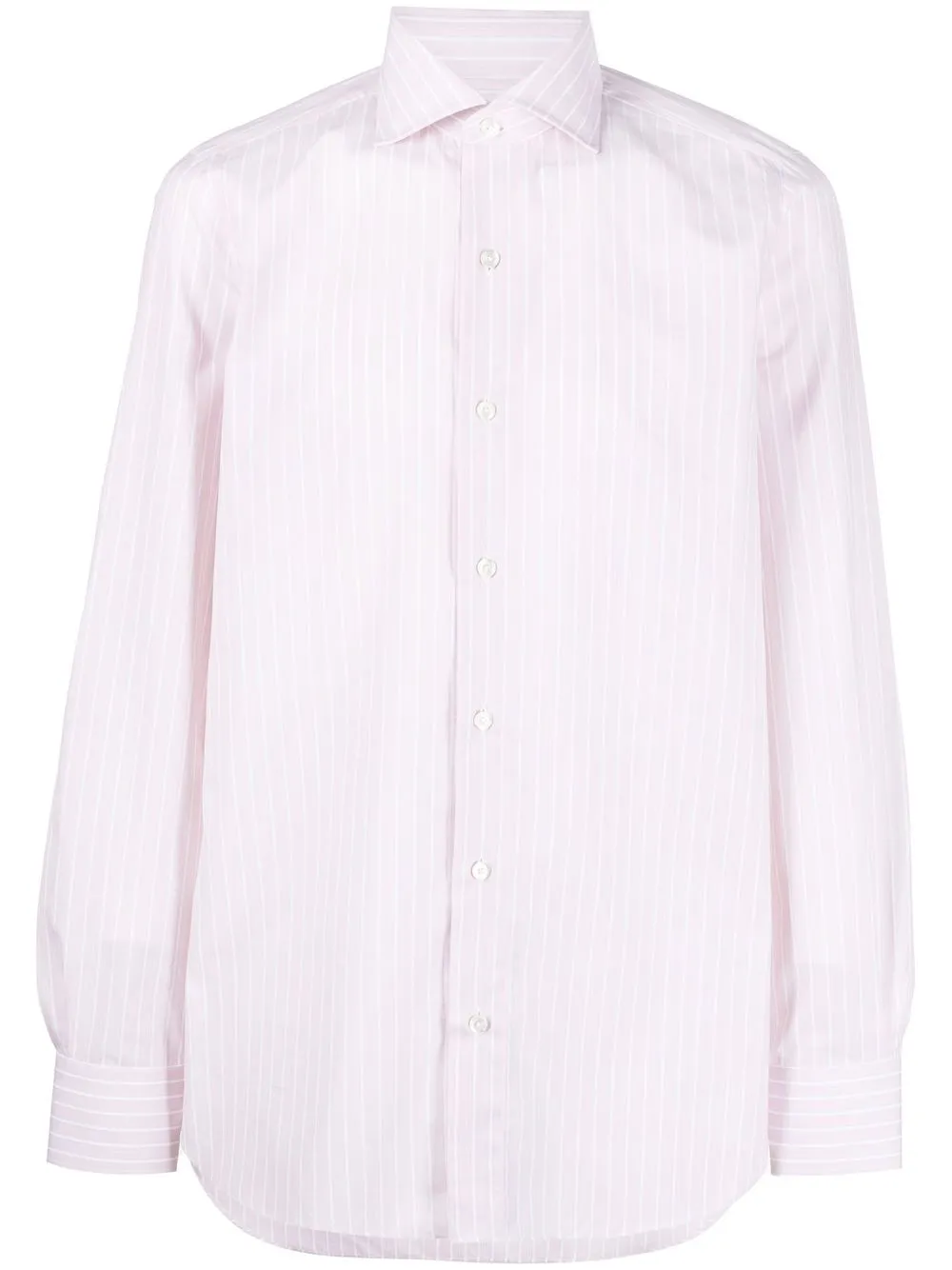 

Finamore 1925 Napoli pinstripe cotton shirt - Pink