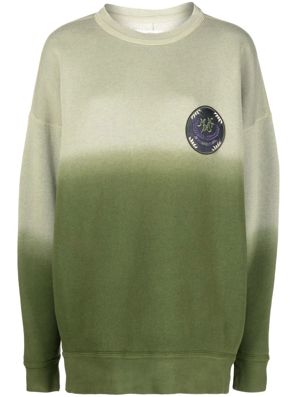 

Isabel Marant Étoile Mindyli tie-dye sweatshirt - Green