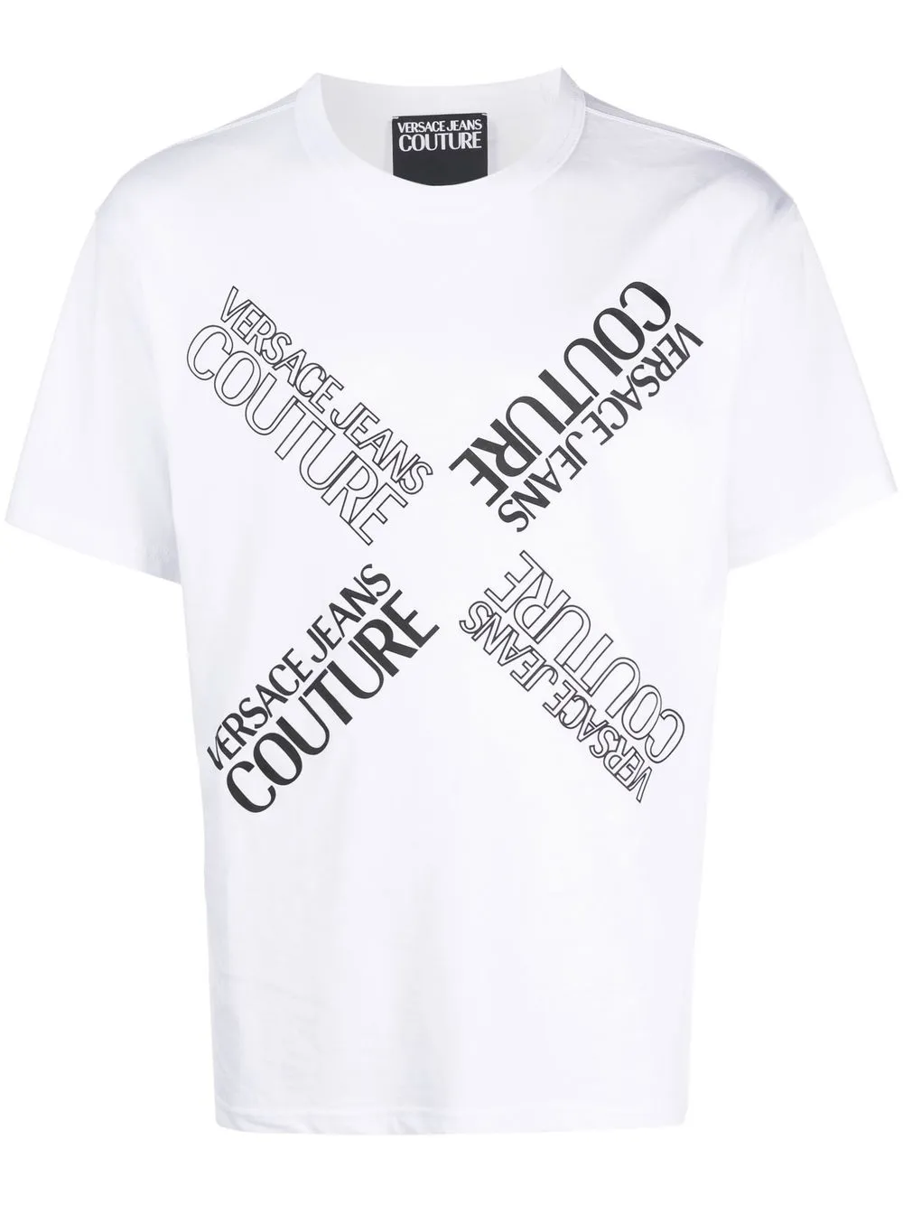 

Versace Jeans Couture logo-print cotton T-shirt - White