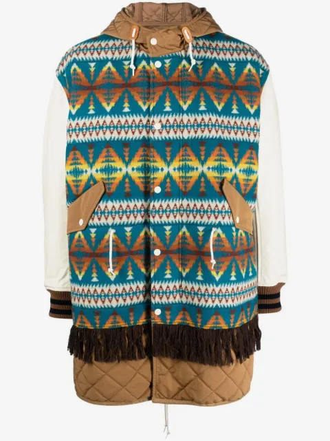 Junya Watanabe MAN グラフィック パーカーコート