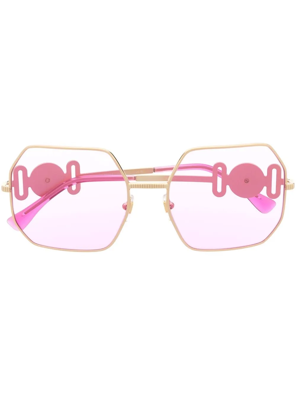 

Versace Eyewear square-frame sunglasses - Gold