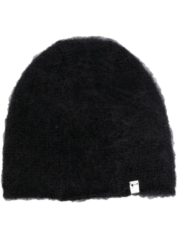 1017 ALYX 9SM Mohair logo-plaque Beanie 