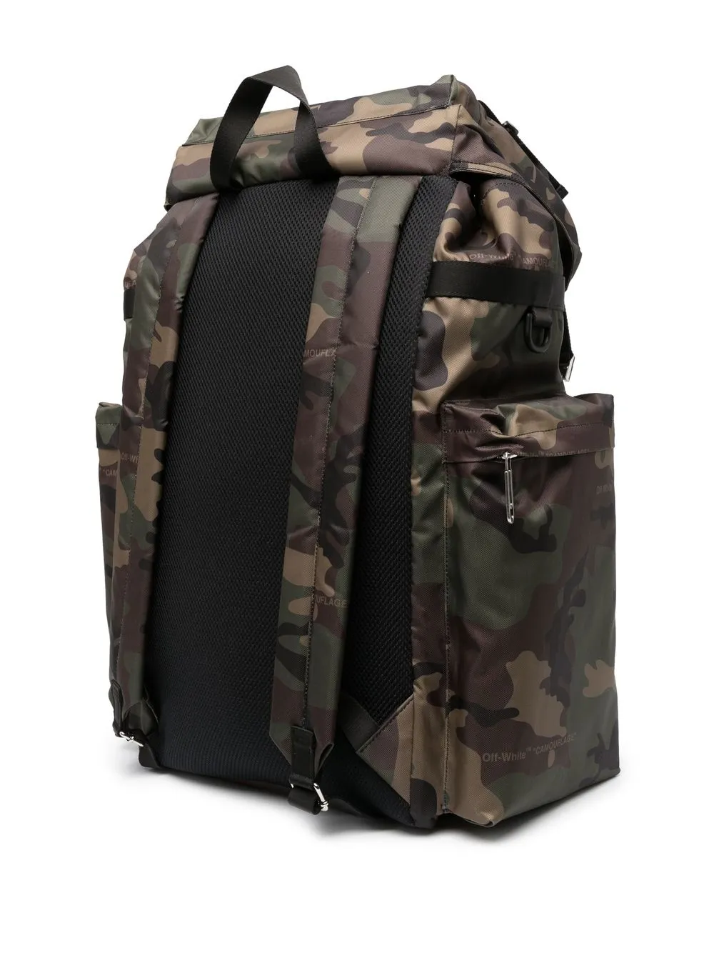 image 3 of off-white 迷彩t字扣双肩包