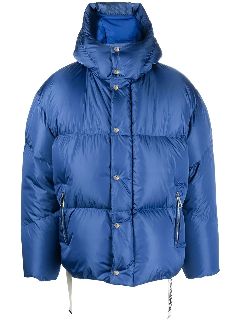 

Khrisjoy zip-up padded down jacket - Blue