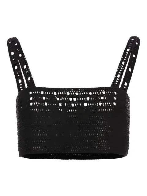 Magda Butrym crochet cropped top