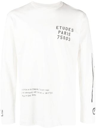 Etudes ロゴ ロングTシャツ - Farfetch