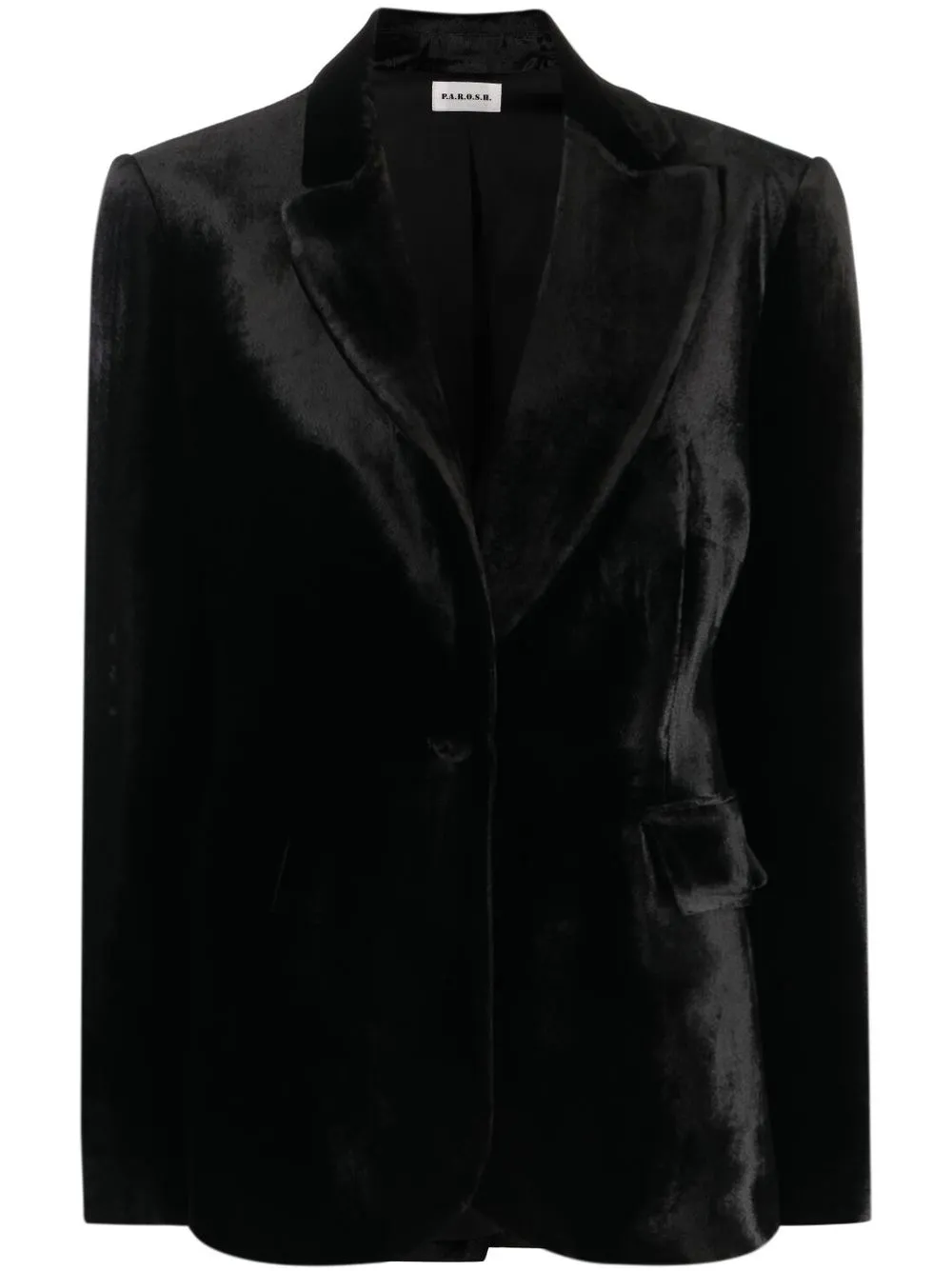 

P.A.R.O.S.H. blazer con botones - Negro