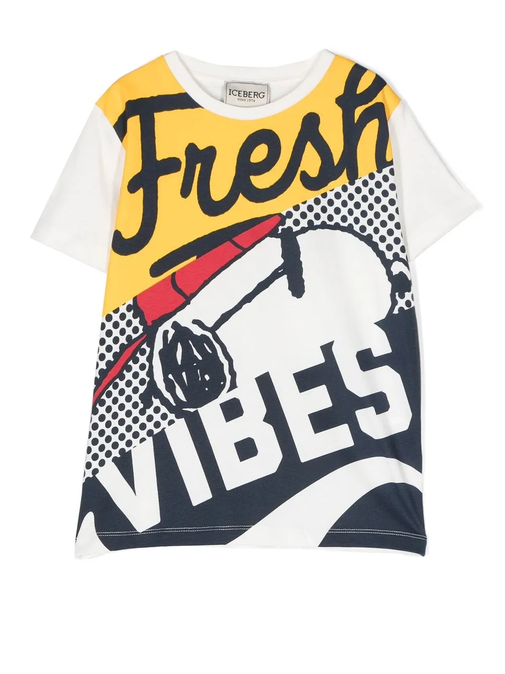 

Iceberg Kids graphic-print T-shirt - White