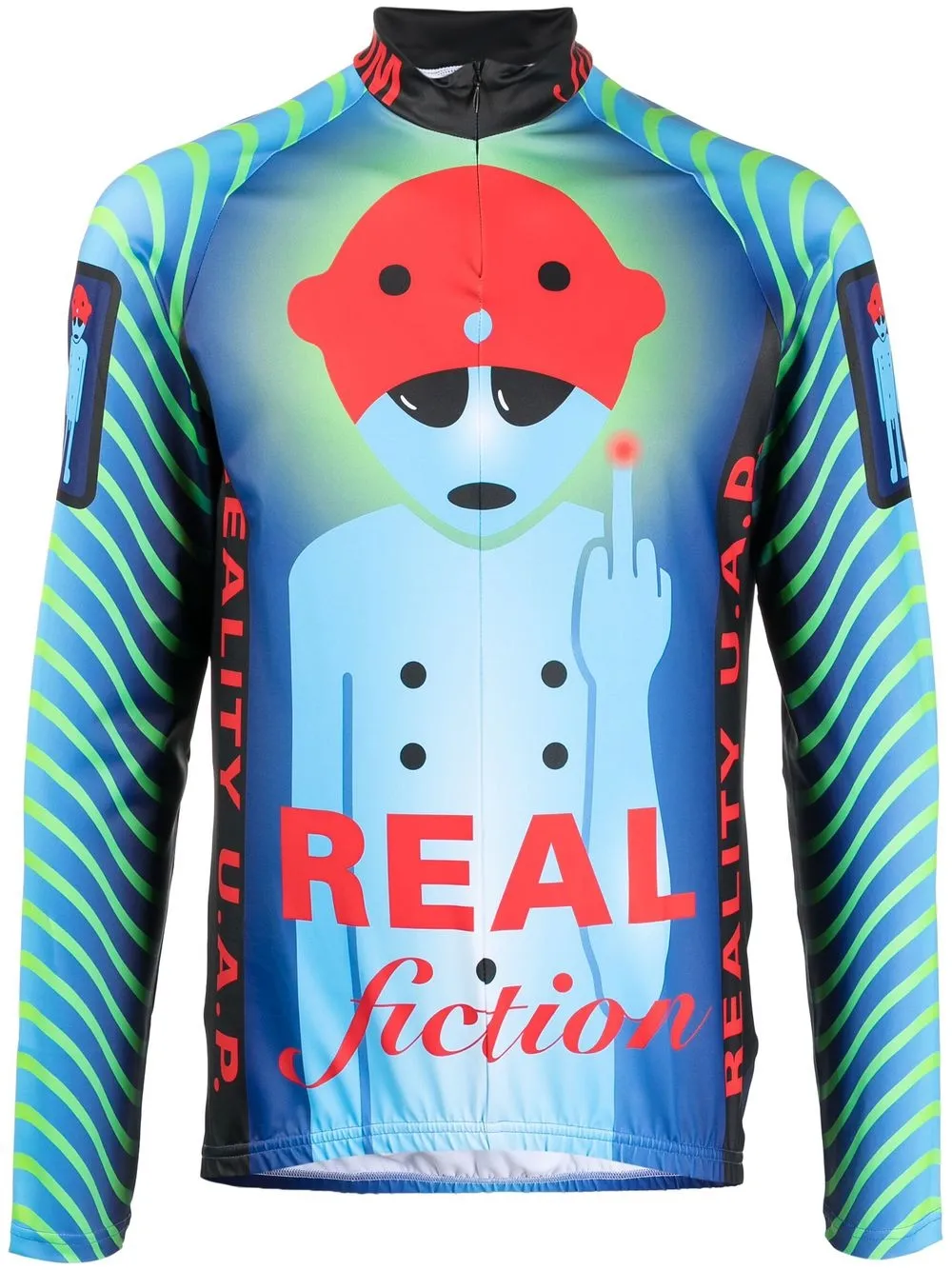 

Walter Van Beirendonck top de ciclismo Alien - Azul