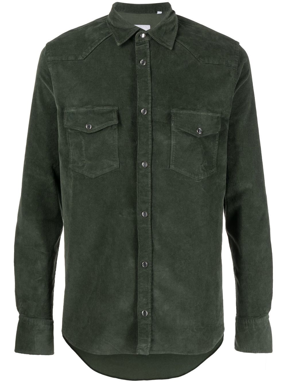 

PT Torino cotton shirt jacket - Green