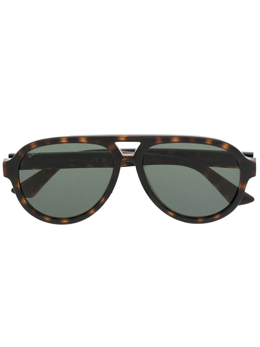 

Gucci Eyewear lentes de sol con armazón estilo piloto - Marrón