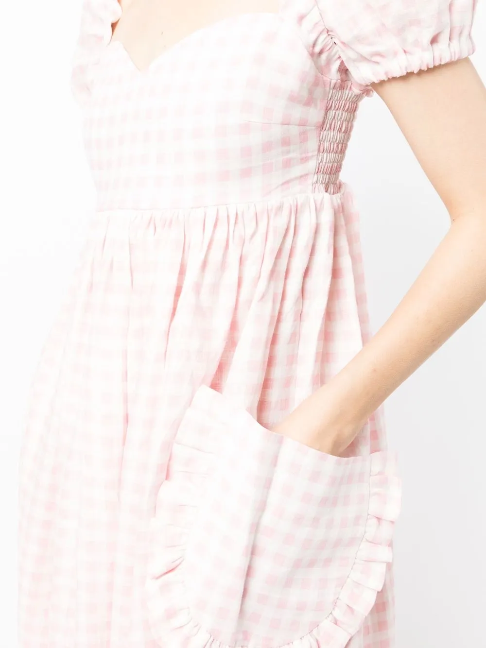 Sleeper ginghamcheck Dress Farfetch