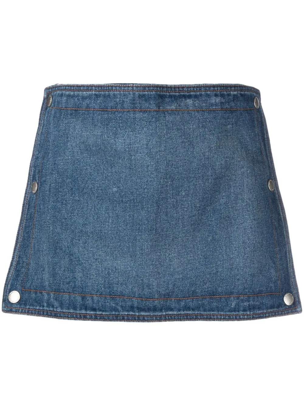 

Y/Project press-stud fastening panel shorts - Azul