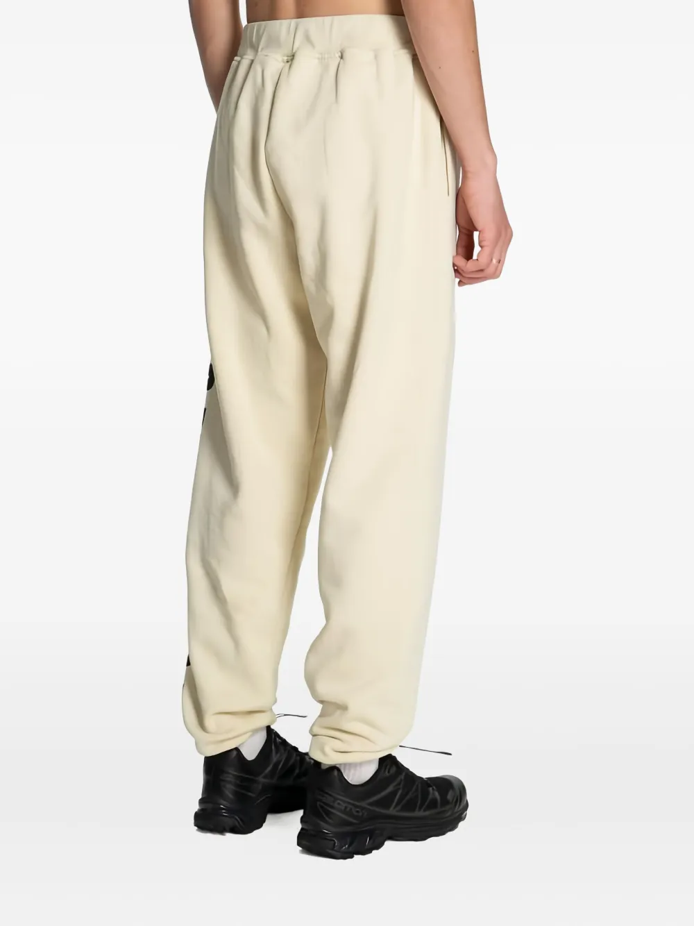 Aries Cotton Track Pants In Neutral