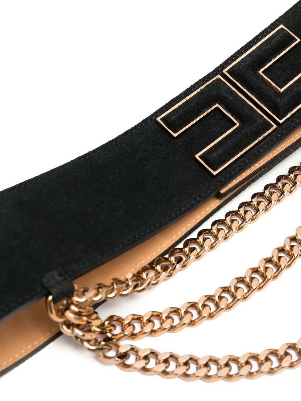 Elisabetta Franchi Draped chainlink Waist Belt Farfetch