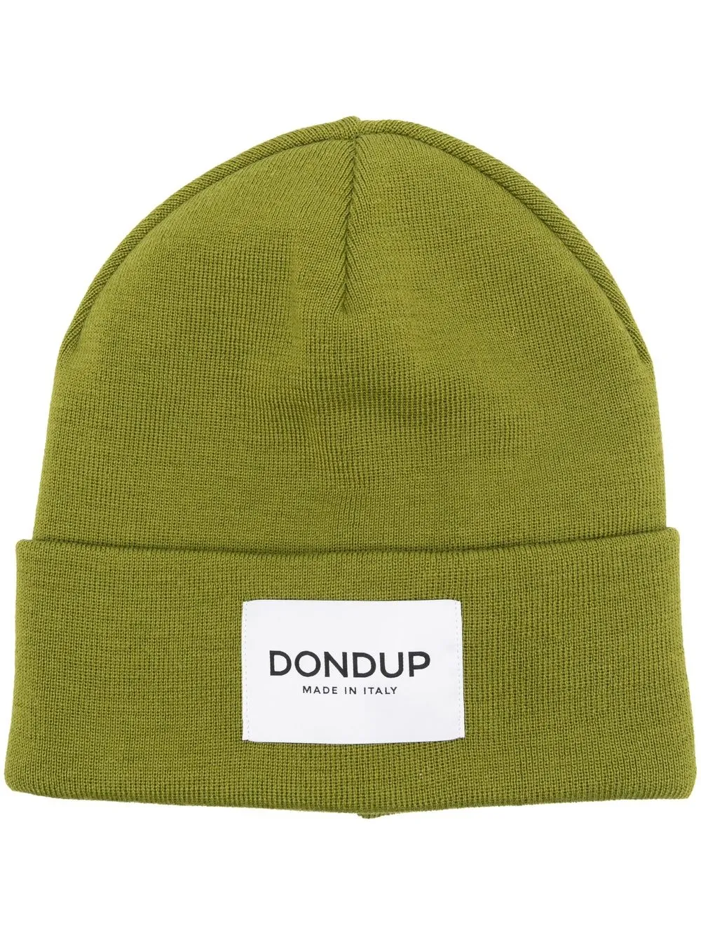 

DONDUP gorro con parche del logo - Verde