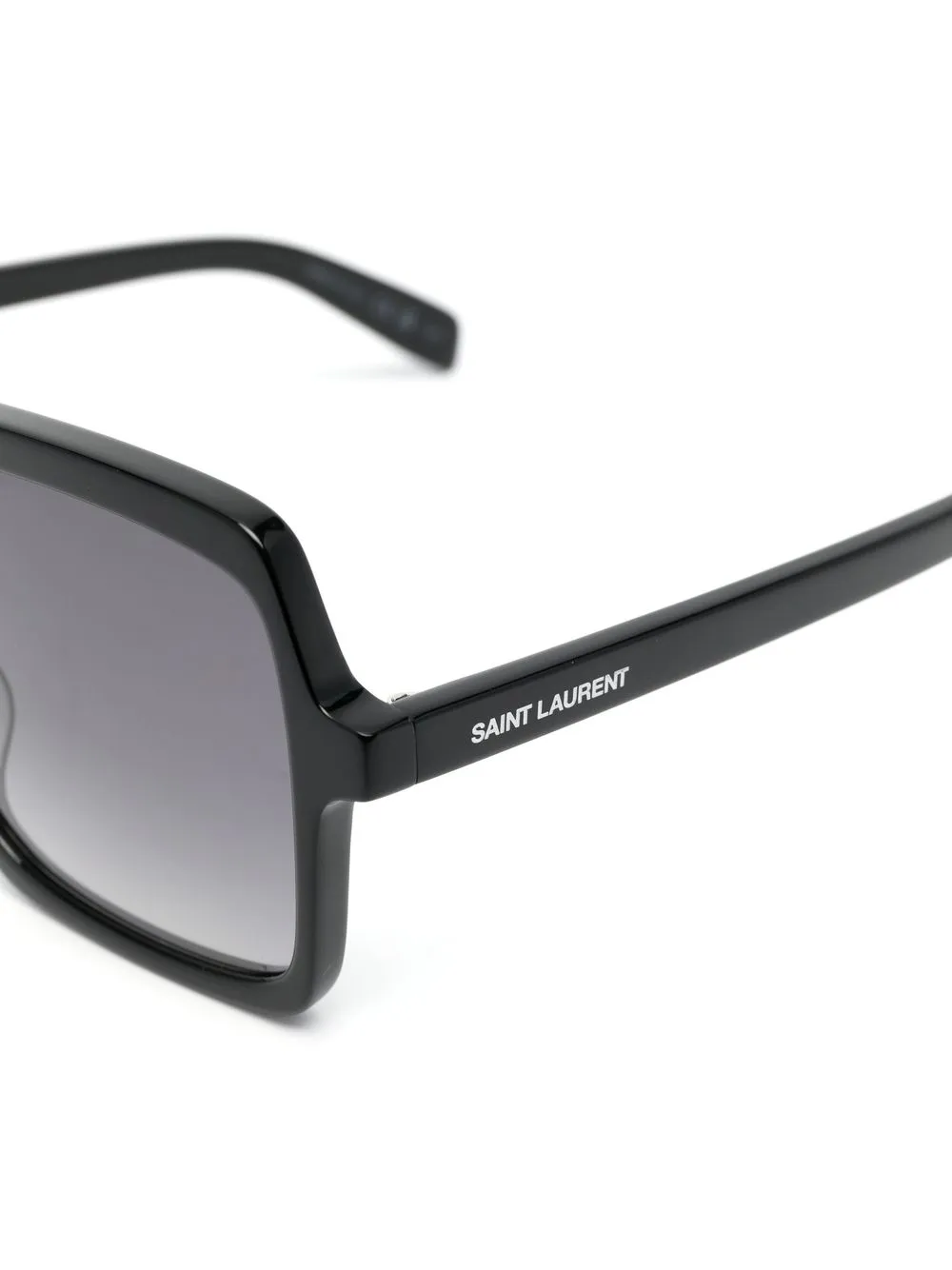  Saint Laurent Eyewear Oversize-frame Sunglasses - Black 