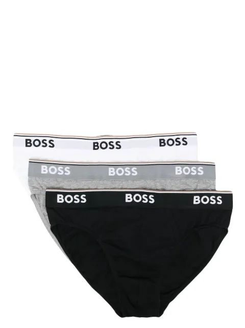 BOSS lot de 3 slips à taille à logo